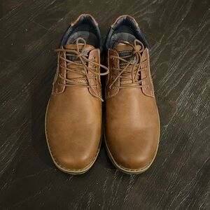 IZOD Men's Lewis H Dress Shoes Brown Size 9.5